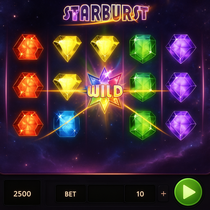 Unibet - Starburst Slot Game